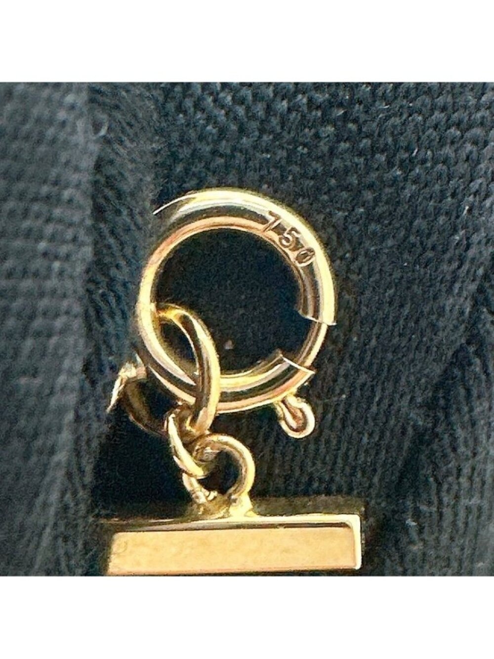 Tiffany & Co T Smile Mini Yellow Gold Necklace - Picture 8 of 8